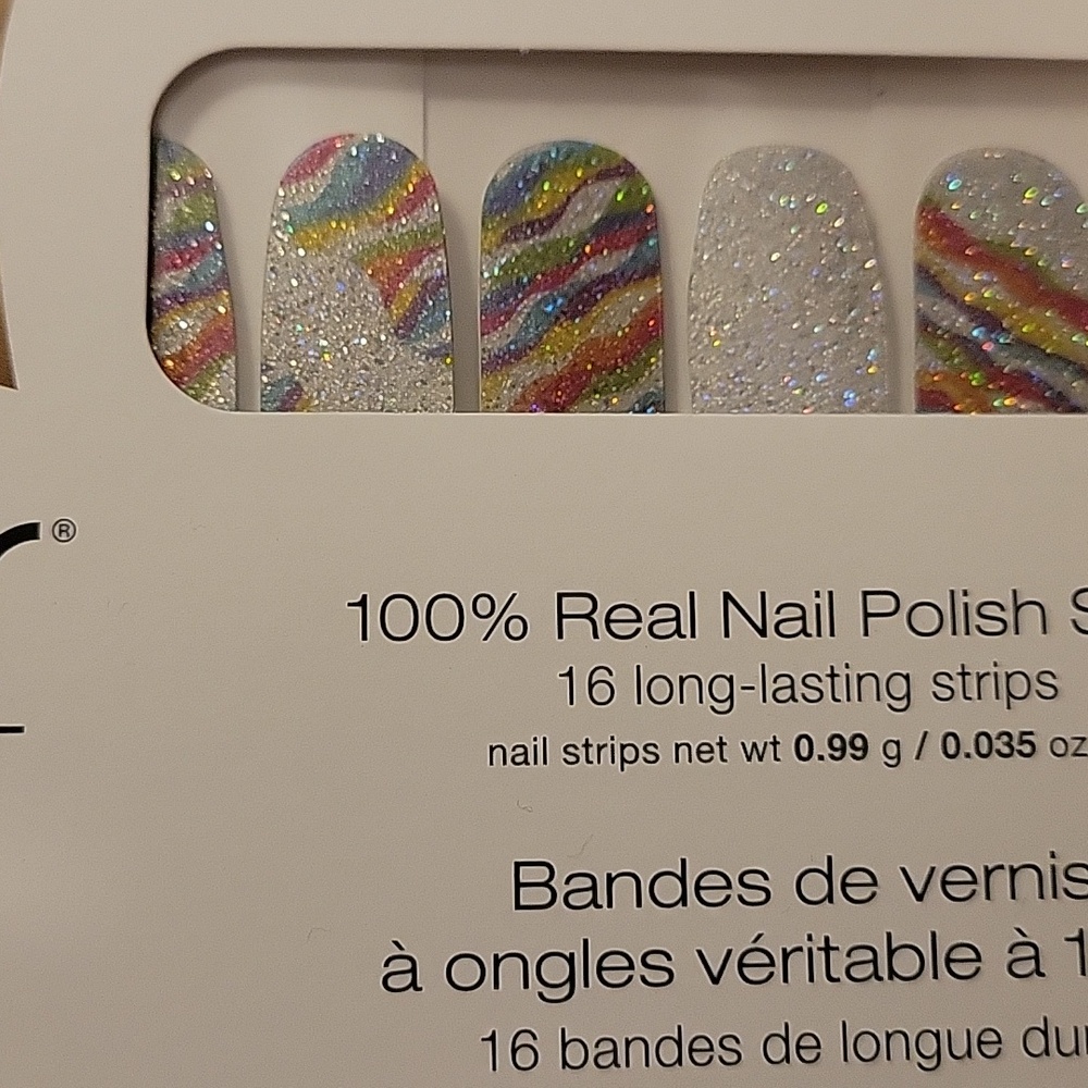 Color street nail strip 7 pack sets